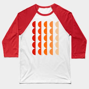 Scallops! Warm Colors! Baseball T-Shirt